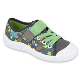 Calzado infantil befado 251Y164 gris multicolor verde 4