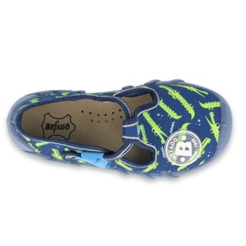 Calzado infantil befado 110P410 azul marino verde 4