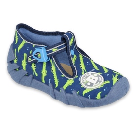 Calzado infantil befado 110P410 azul marino verde 5
