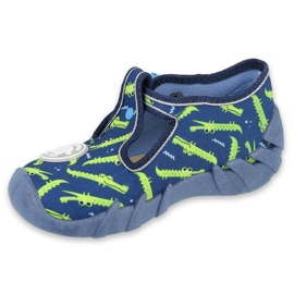 Calzado infantil befado 110P410 azul marino verde 2