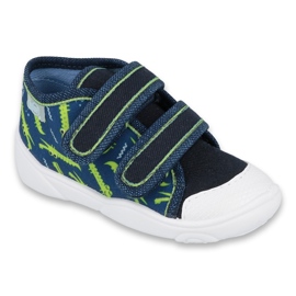 Calzado infantil befado 212P069 azul marino verde 4