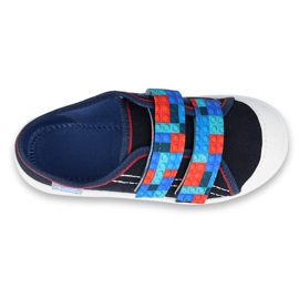 Calzado infantil befado 672X071 rojo azul marino azul 1
