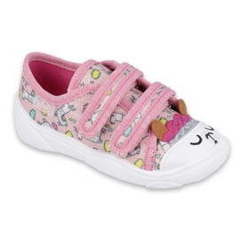 Calzado infantil befado 907P119 rosa multicolor 2
