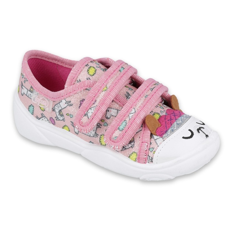 Calzado infantil befado 907P119 rosado multicolor 2
