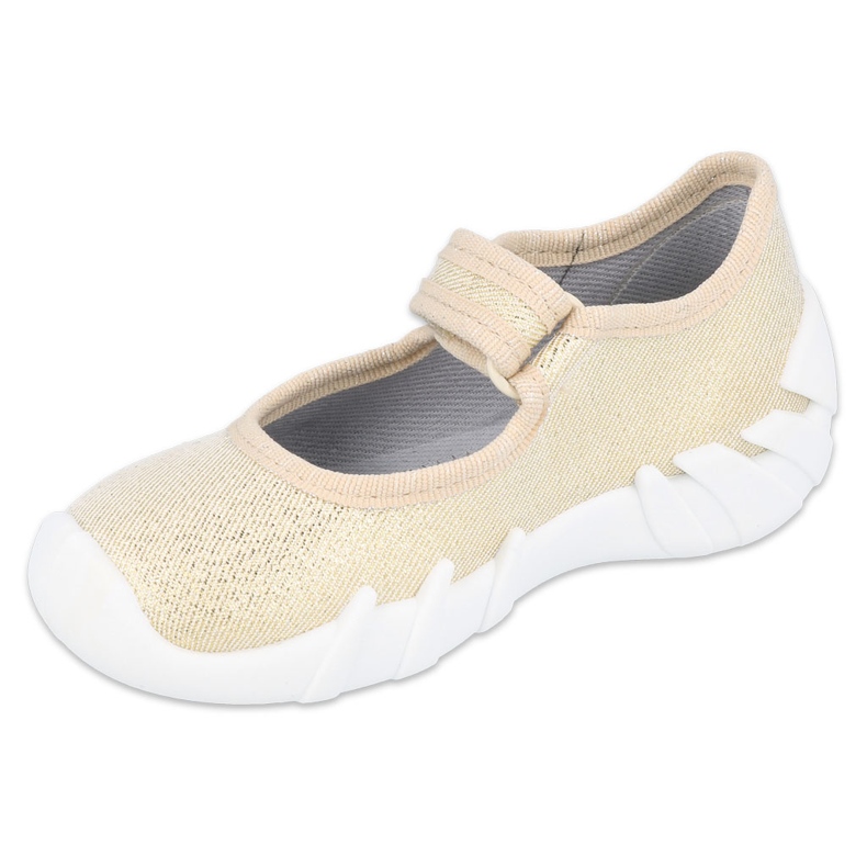 Zapatos befado niños speedy dorados 109P224 beige 1