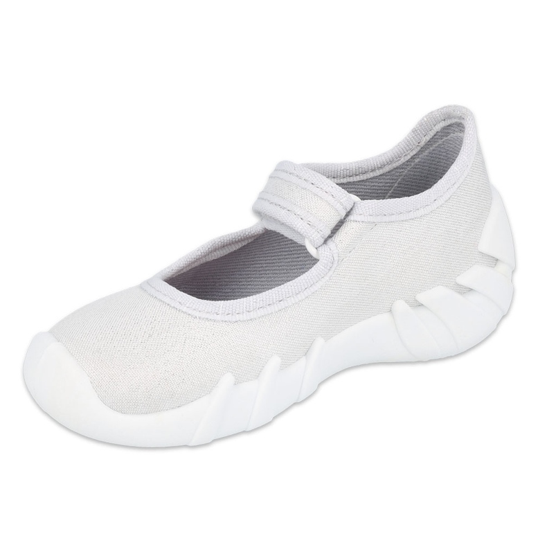 Zapatos speedy plateados para niños befado 109P222 plata gris 1