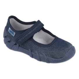 Zapatos befado niños speedy azul marino 109P226 plata 5