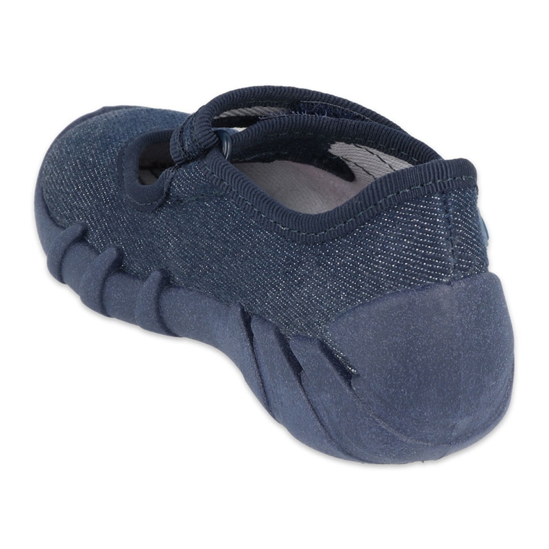 Zapatos befado niños speedy azul marino 109P226 plata 2