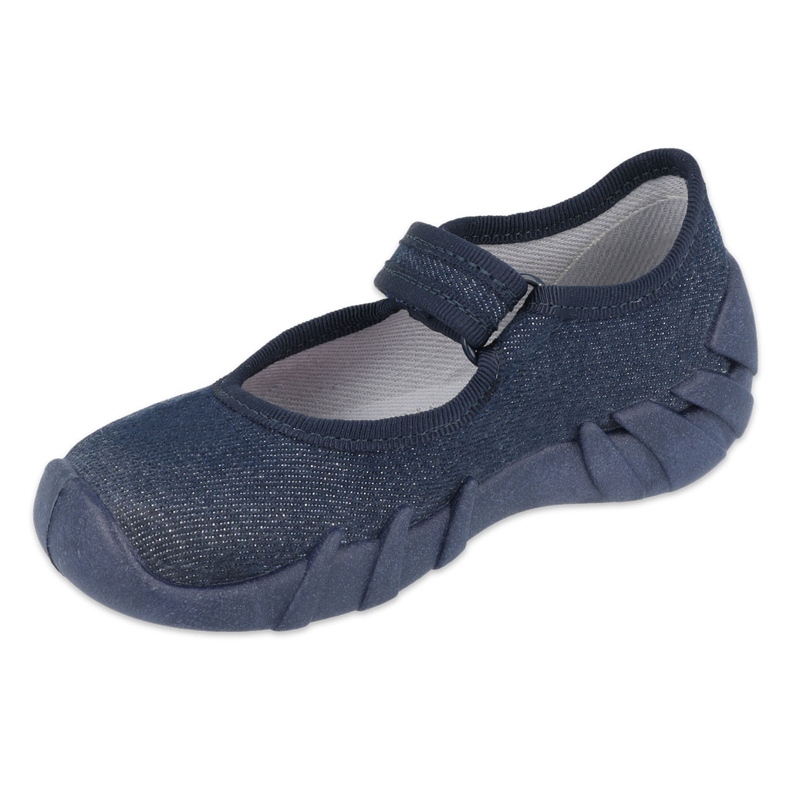 Zapatos befado niños speedy azul marino 109P226 plata 1