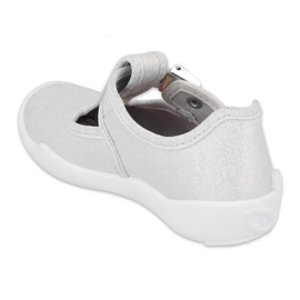 Calzado infantil befado plateado blank 115X001 plata gris 2