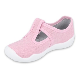 Calzado infantil befado blanka rosa 115X002 rosado plata 1