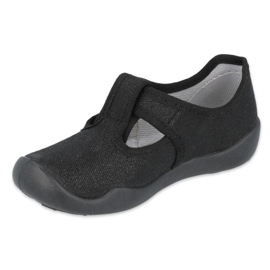 Calzado infantil befado blanka negro 115X006 plata 1