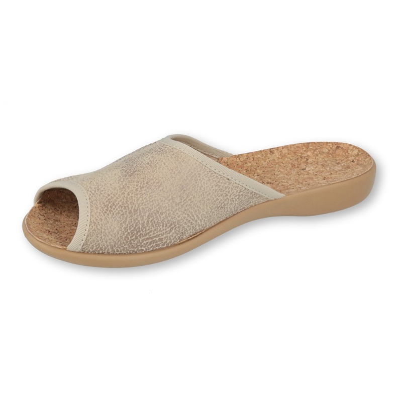 Zapatos de mujer befado pu 254D113 beige 1
