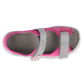 Calzado infantil befado 969X163 rosado plata 3