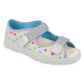 Calzado infantil befado 869Y153 rosado gris multicolor 4