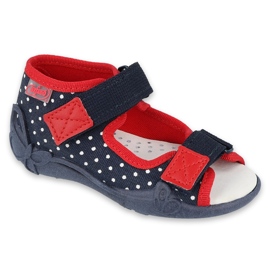 Calzado infantil befado 342P028 blanco rojo azul marino 4