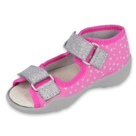 Calzado infantil befado amarillo 342P016 rosa plata gris 1