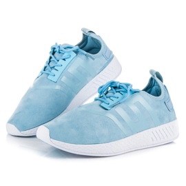 Vices Deportivas de ante azul 1