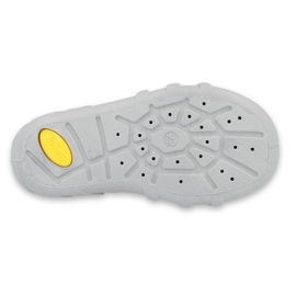Calzado infantil befado 110P397 rosado plata gris 4