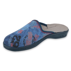 Zapato infantil color befado 707Y415 azul 1