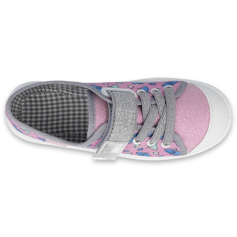 Calzado infantil befado 251Y152 azul rosa gris multicolor 1