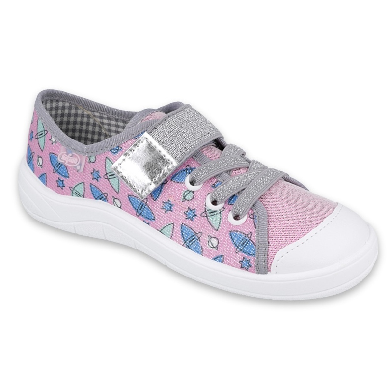 Calzado infantil befado 251Y152 azul rosa gris multicolor 2