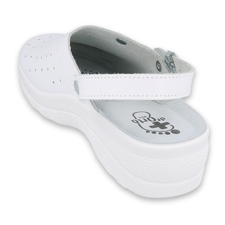 Dra. Befado Slippers blancas para mujeres 157d002 blanco 2