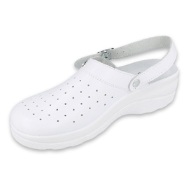 Dra. Befado Slippers blancas para mujeres 157d002 blanco 1