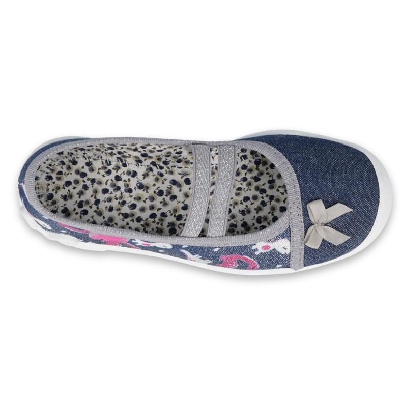 Calzado infantil befado 116X279 azul marino rosado plata gris 1