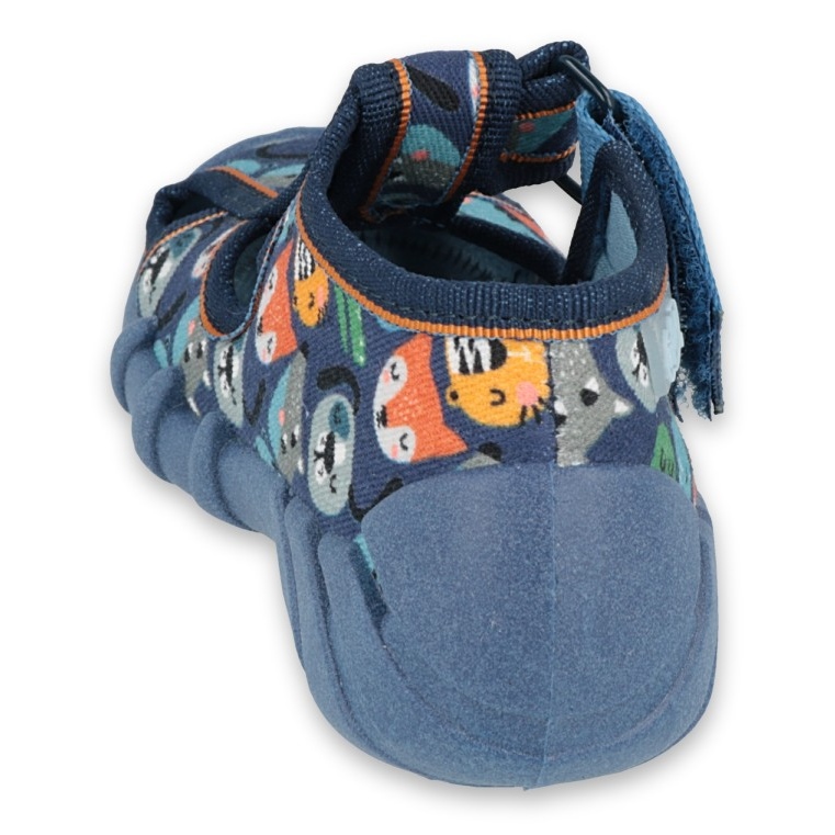 Calzado infantil befado 190P101 azul marino azul multicolor verde 2