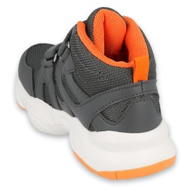 Calzado infantil befado 516X050 naranja gris 2