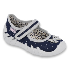 Calzado infantil befado 109P202 azul marino gris 2