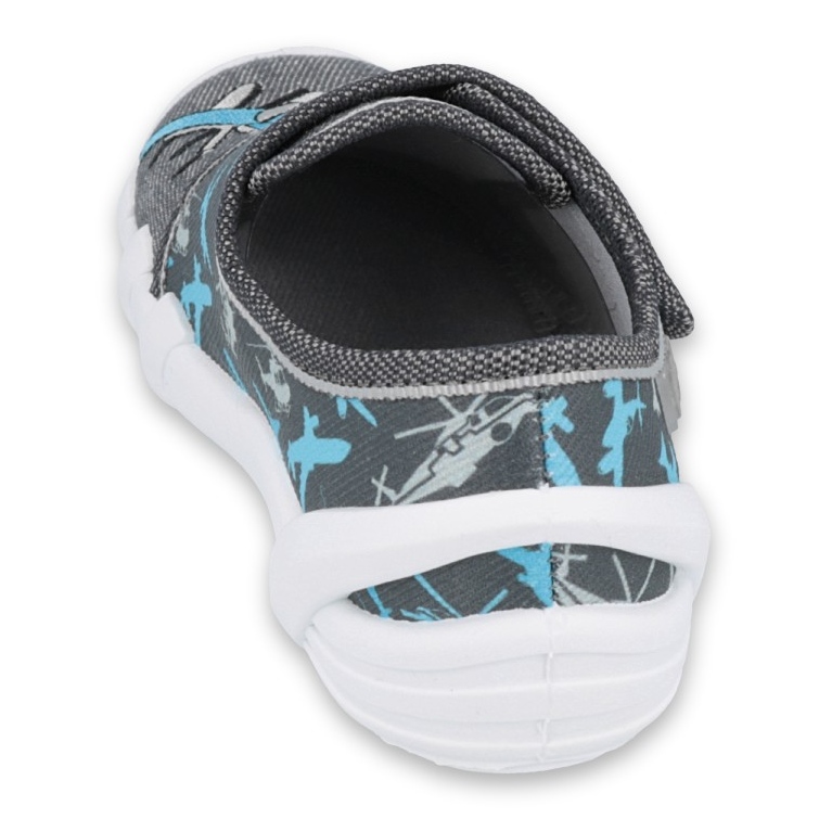 Calzado infantil befado 273X305 azul gris 2