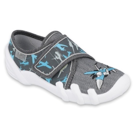 Calzado infantil befado 273X305 azul gris 4