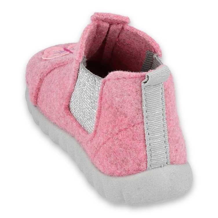 Calzado infantil befado 546P024 rosa plata 2