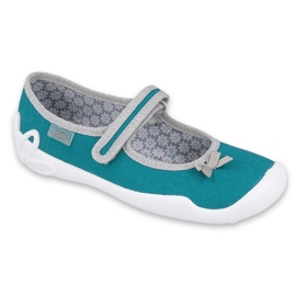 Calzado infantil befado 114Y434 gris verde 3