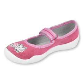 Calzado infantil befado 114X174 rosado plata 1