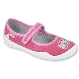 Calzado infantil befado 114X174 rosado plata 4
