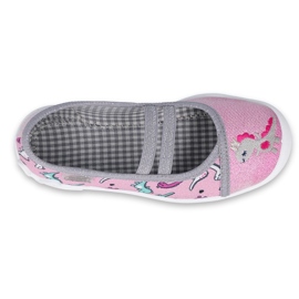 Calzado infantil befado 116X280 rosa gris 1
