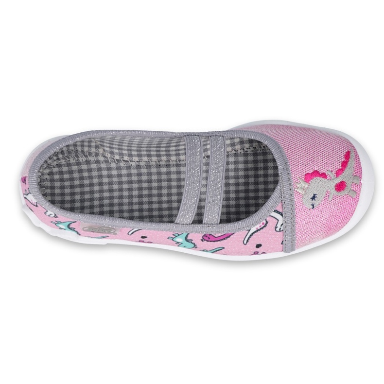Calzado infantil befado 116X280 rosa gris 1