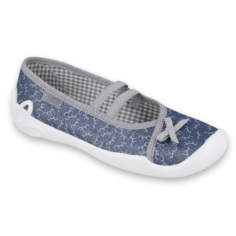 Calzado infantil befado 116Y275 azul marino gris 2