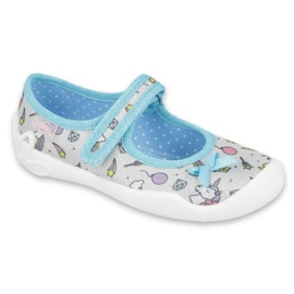 Calzado infantil befado 114X391 azul gris 4