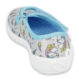 Calzado infantil befado 114X391 azul gris 2