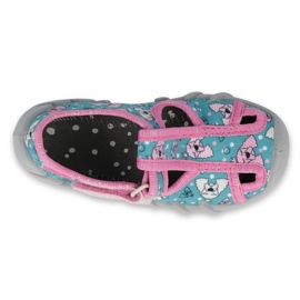 Calzado infantil befado 190P100 azul rosado 1