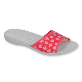 Zapatos de mujer befado pu 300D043 rojo violeta gris 1