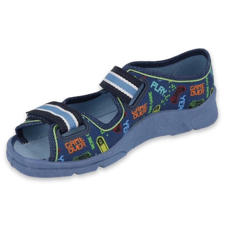 Calzado infantil befado 969Y161 azul marino multicolor 1