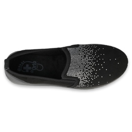 Zapatos de mujer befado 156D004 negro gris 4