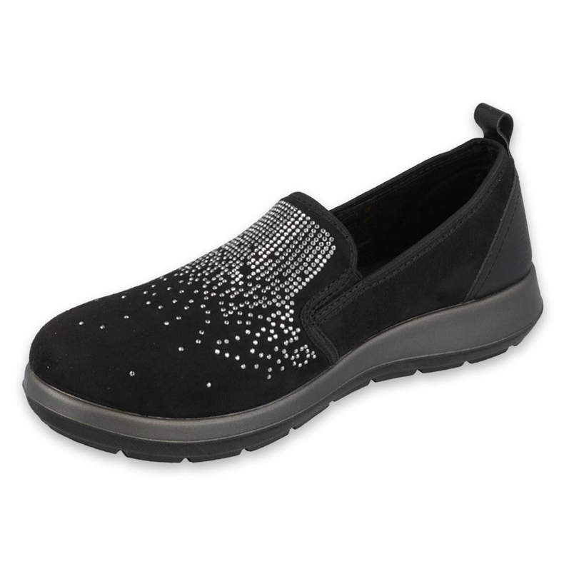 Zapatos de mujer befado 156D004 negro gris 1