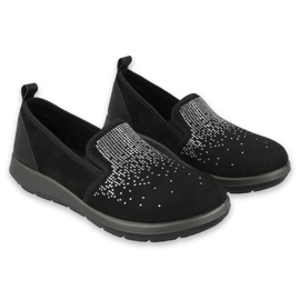 Zapatos de mujer befado 156D004 negro gris 5