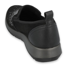 Zapatos de mujer befado 156D004 negro gris 2